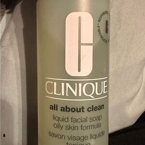 Clinique All About Clean Liquid Facial Soap Oily skin formula -new